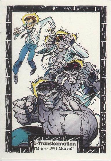 Incredible Hulk (Base Set) card 1 Transformation