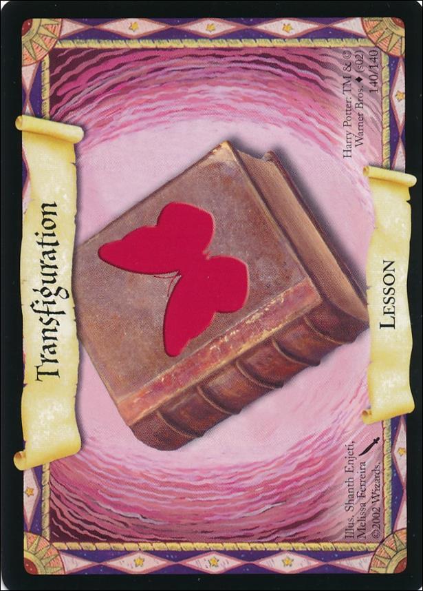Harry Potter: Chamber of Secrets (Base Set) card 140 Transfiguration