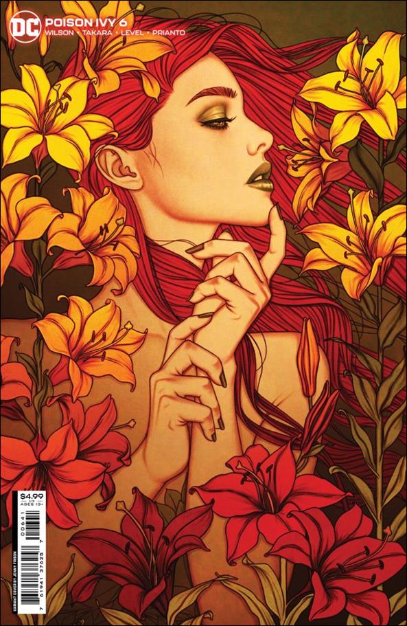 Poison Ivy issue 6-C Jenny Frison Cardstock Cover
