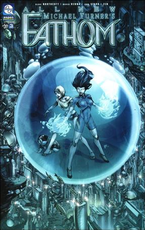 All New Michael Turner's Fathom issue 3-B Marco Lorenzana Cover