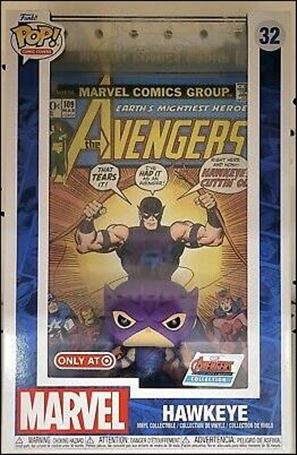 Pop! Comic Covers (Marvel) figure 32 Hawkeye (The Avengers #109, Mar. 1973)