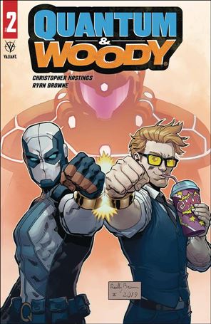 Quantum & Woody (2020) issue 2-C Reilly Brown Cover