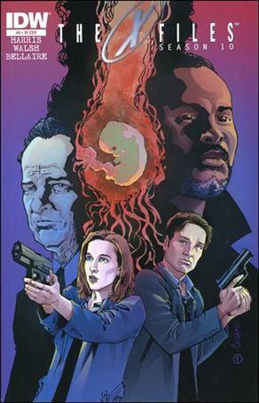 X-Files: Season 10 issue 8-B Georges Jeanty 1:10 Cover