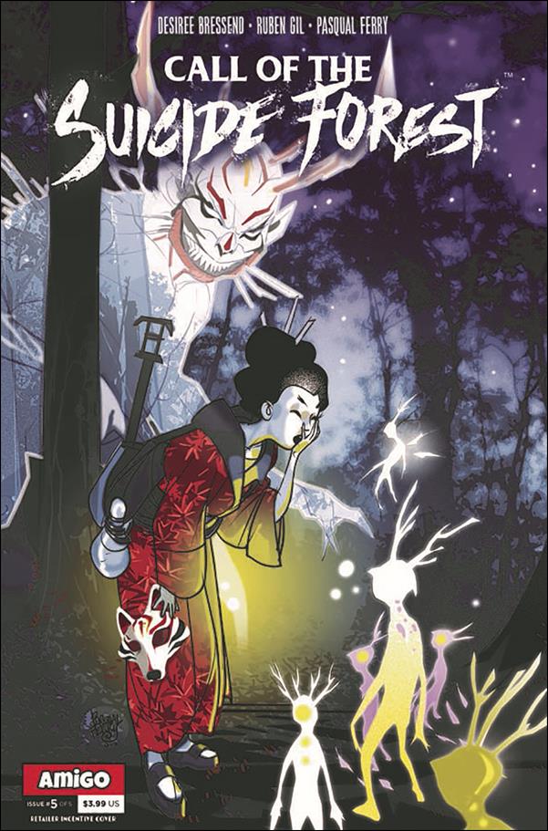 Call of the Suicide Forest issue 5-B Pasqual Ferry 1:10 Cover