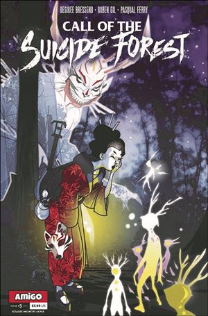 Call of the Suicide Forest issue 5-B Pasqual Ferry 1:10 Cover