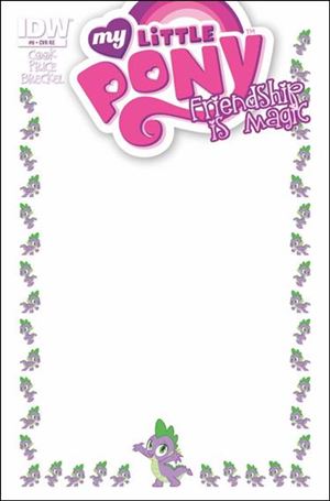 My Little Pony: Friendship is Magic issue 9-K Jetpack and Larry's Comics Blank Cover