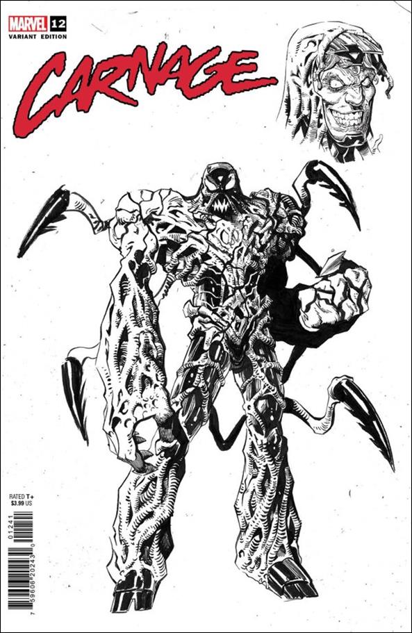 Carnage (2022) issue 12-C Ryan Stegman 1:10 Design Cover