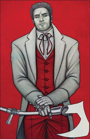Grim issue 2-E Jenny Frison 1:25 Virgin Black, White & Red Cover