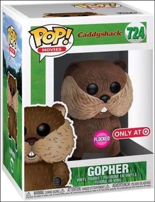 POP! Movies figure 724-B Gopher (Flocked) Target Exclusive