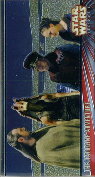 Star Wars: Episode I Widevision: Series 1 (Chrome Subset) card C2 The Tatooine Adventure