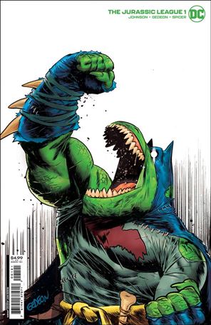 Jurassic League issue 1-B Juan Gedeon Cardstock Cover