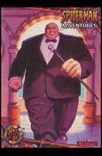 1997 Fleer Ultra Spider-Man (Base Set Red) card 66 Kingpin