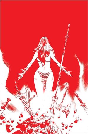 Red Sonja (2019) issue 26-F Jae Lee Red Tint Virgin Cover