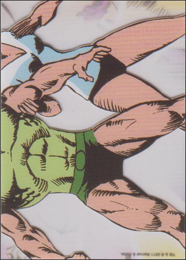 Marvel Universe 2011 (Acetate Parallel Subset) card 5
