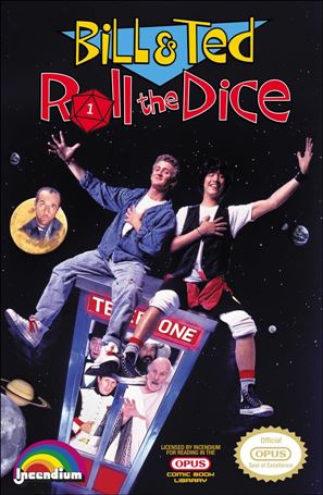 Bill & Ted Roll the Dice issue 3-C 1:5 Video Game Homage Photo Cover