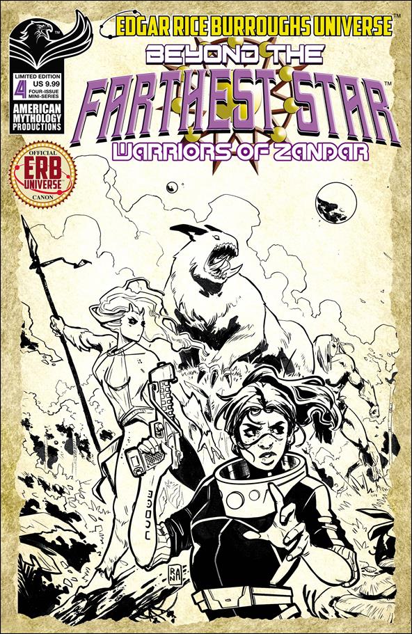 Beyond the Farthest Star issue 4-B Limited Edition Cover 1/350