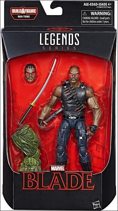 Marvel Legends Netflix (Man-Thing Series) figure 1 Blade