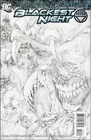 Blackest Night issue 4-C Ivan Reis 1:100 Sketch Cover