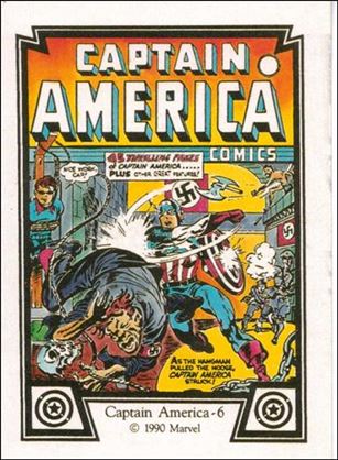 Captain America (Base Set) card 6 Captain America 6