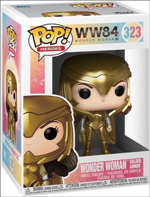 POP! Heroes figure 323 Wonder Woman Golden Armor