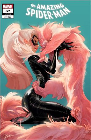 Amazing Spider-Man (2022) issue 67-F Retailer Exclusive  Alexander Lozano Dress Cover