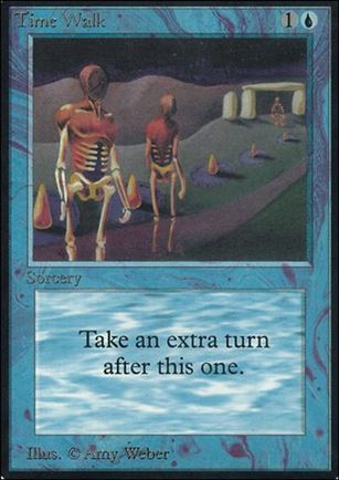 Magic the Gathering: Limited Edition Alpha (Base Set) card 83 Time Walk