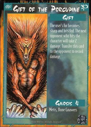 Rage Limited (Base Set) card 107 Gift of the Porcupine 