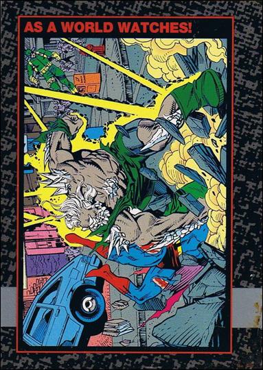 Doomsday: The Death of Superman (Base Set) card 72 As A World Watches!