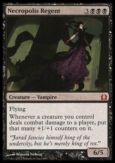 Magic the Gathering: Return to Ravnica (Base Set) card 71 Necropolis Regent