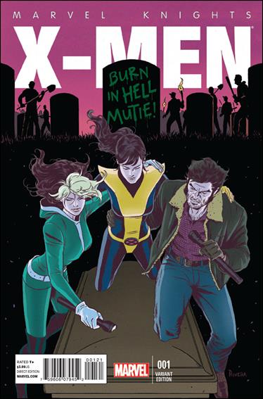 Marvel Knights: X-Men issue 1-B Paolo Rivera 1:50 Cover