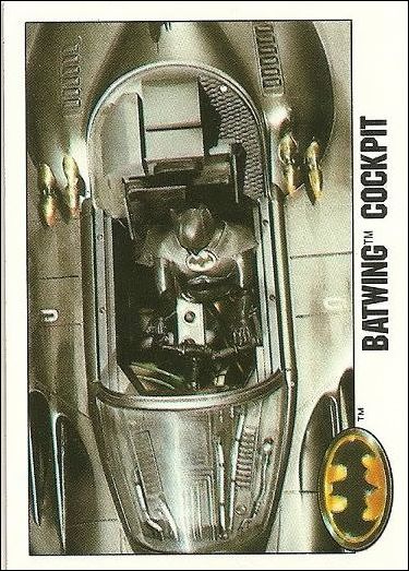 Batman: Series 1 (Base Set) card 105 Batwing Cockpit