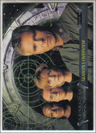 Stargate SG-1 Premiere Edition (Base Set) card 1 Season 1 Overview