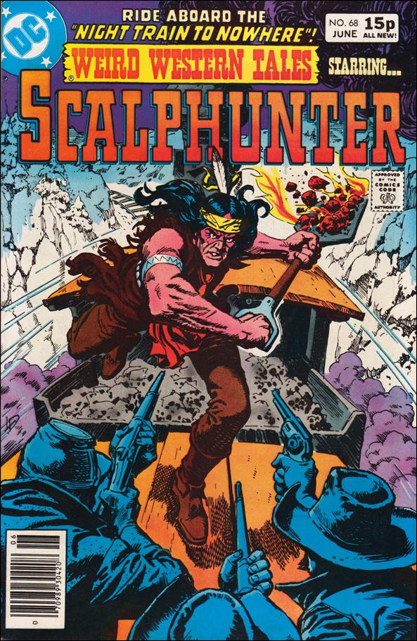 Weird Western Tales (1972) issue 68-B UK Price Cover