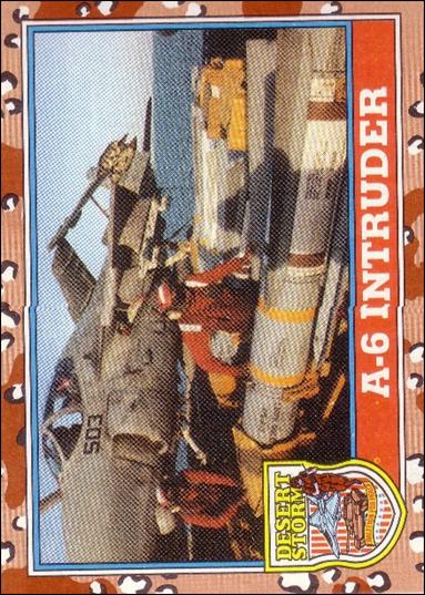 Desert Storm: Series 2 (Base Set) card 104 A-6 Intruder