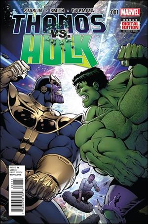 Thanos vs Hulk Cover Image 1