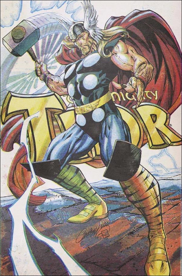 Thor (2020) issue 25-I J. Scott Campbell 1:200 Retro Cover