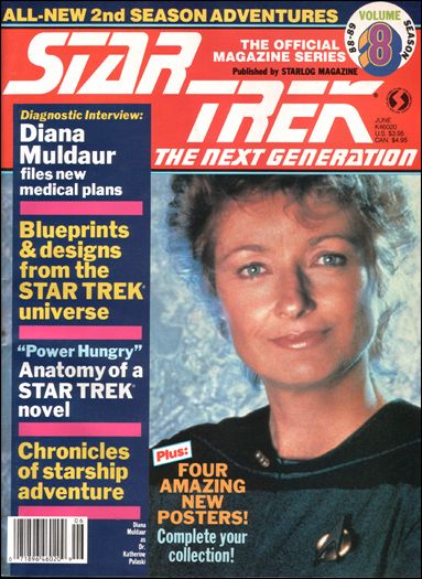 Official Star Trek: The Next Generation Magazine issue 8 88-89 Season