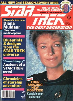 Official Star Trek: The Next Generation Magazine issue 8 88-89 Season