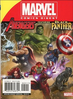 Marvel Comics Digest issue 5 Avengers featuring Black Panther