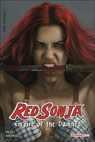 Red Sonja: Empire of the Damned issue 5-C Celina Cardstock Cover