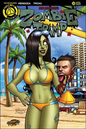 Zombie Tramp (2014) issue 21-E Bill McKay Cover 1/2000