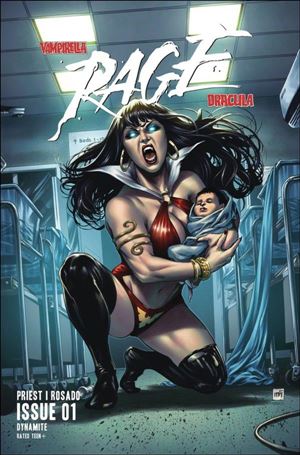 Vampirella / Dracula: Rage issue 1-C Mike Krome Cover