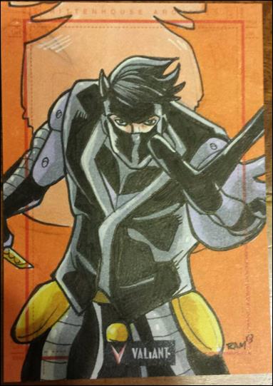 2013 Valiant Comics Preview Trading Card Set (Sketch Card Subset) card RAM-06