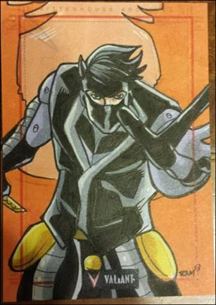 2013 Valiant Comics Preview Trading Card Set (Sketch Card Subset) card RAM-06