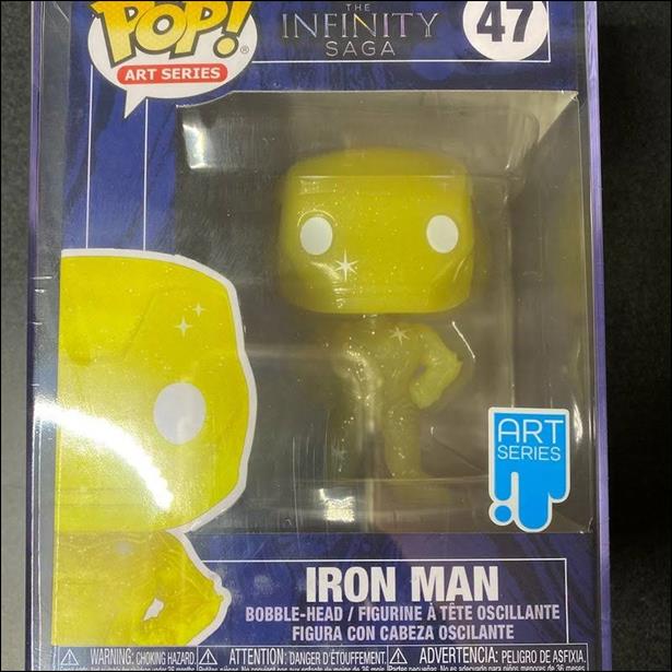 POP! Art Series figure 47 Iron Man