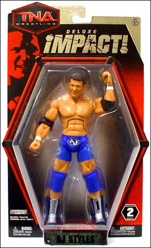 TNA Wrestling: Deluxe Impact (Series 2) figure 1 AJ Styles