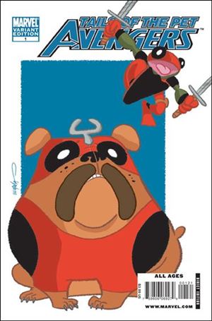 Tails of the Pet Avengers issue 1-B Chris Eliopoulos 1:15 