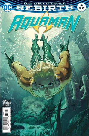 Aquaman (2016) issue 4-B Joshua Middleton Cover