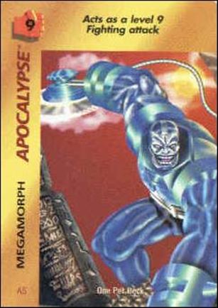 Marvel OverPower (Base Set) card nn42 Apocalypse: Megamorph