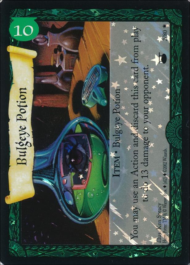 Harry Potter: Diagon Alley (Base Set) card 2-B Bulgeye Potion